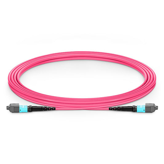 MTP Female 12 Fibers LSZH OM4 50/125 Multimode Elite Trunk Cable