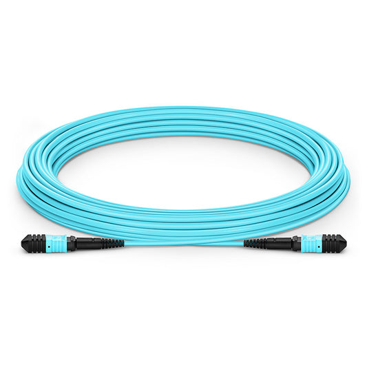 MTP Female 24 Fibers OFNP, OM3 50/125 Multimode Elite Trunk Cable
