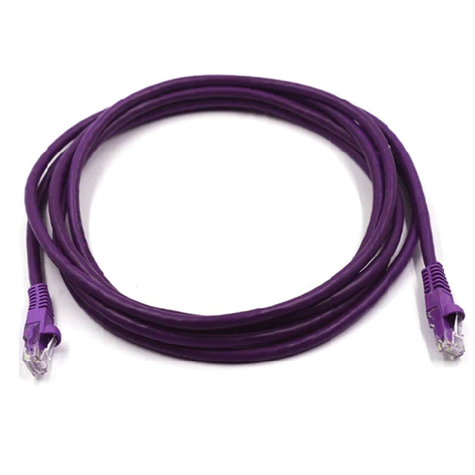Cat6 Snagless Unshielded (UTP) PVC CM Ethernet Network Patch Cable, Purple