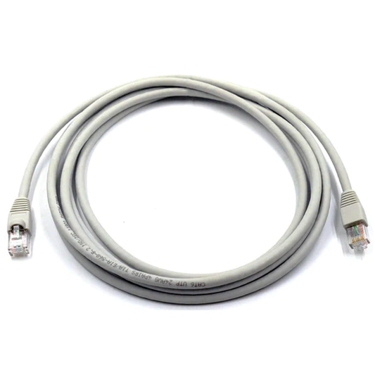 Cat6 Snagless Unshielded (UTP) PVC CM Ethernet Network Patch Cable, Gray