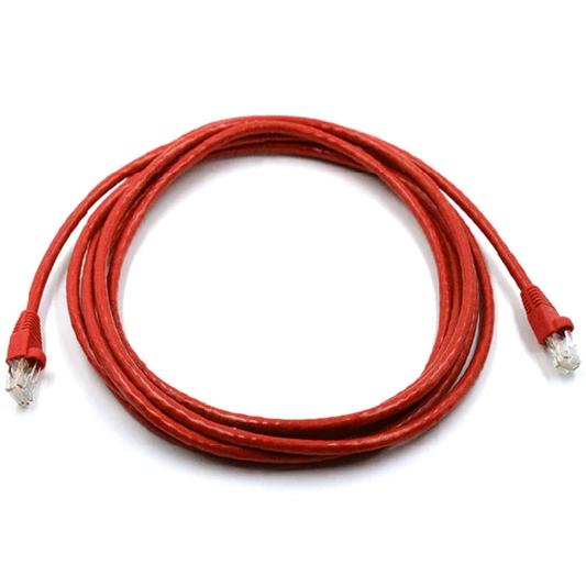 Cat6 Snagless Unshielded (UTP) PVC CM Ethernet Network Patch Cable, Red