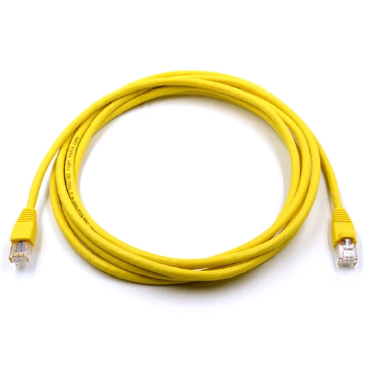 Cat6 Snagless Unshielded (UTP) PVC CM Ethernet Network Patch Cable, Yellow