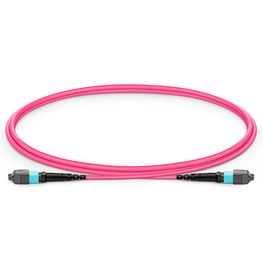 MTP Female 16 Fibers Trunk Cable, for 400G Network, LSZH OM4 50/125 MMF Elite