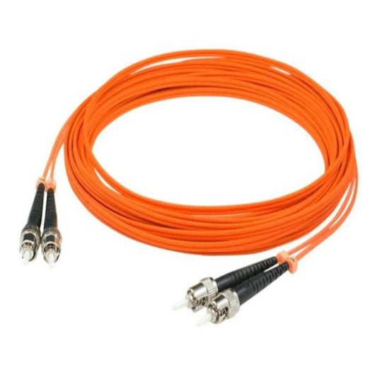 ST to ST Fiber Patch Cable Multimode Duplex 50/125um OM2 LSZH