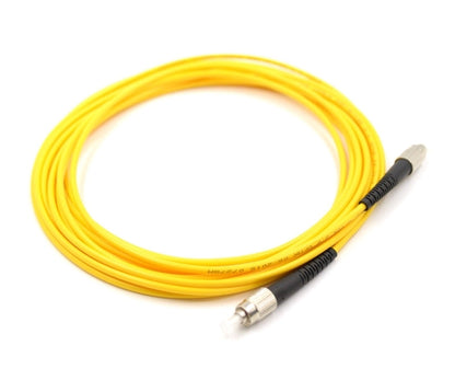 FC UPC to FC UPC Simplex OS2 Single Mode PVC (OFNR) 2.0mm Fiber Optic Patch Cable