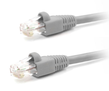 Cat6a Snagless Shielded (SFTP) PVC CMX Ethernet Network Patch Cable.Gray