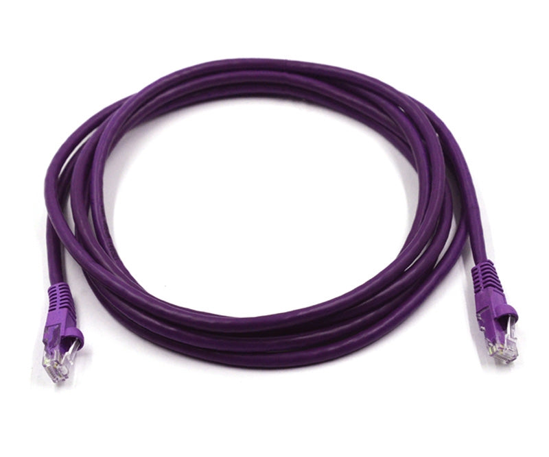 Cat6 Snagless Unshielded (UTP) PVC CM Ethernet Network Patch Cable, Purple