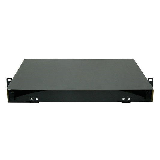 FHD High Density 1U Rack Mount Enclosure Unloaded, Slide-out Drawer, Holds up to 4x FHD Cassettes or Panels